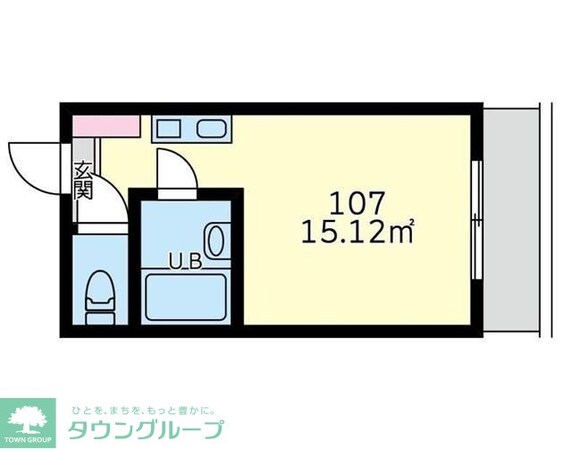 マリンコート浜須賀の物件間取画像